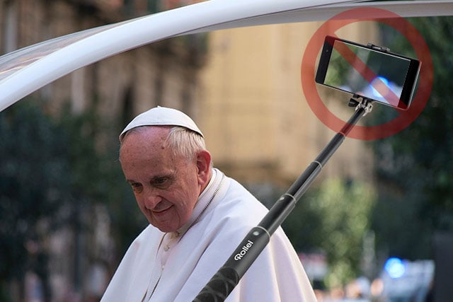 popeselfie