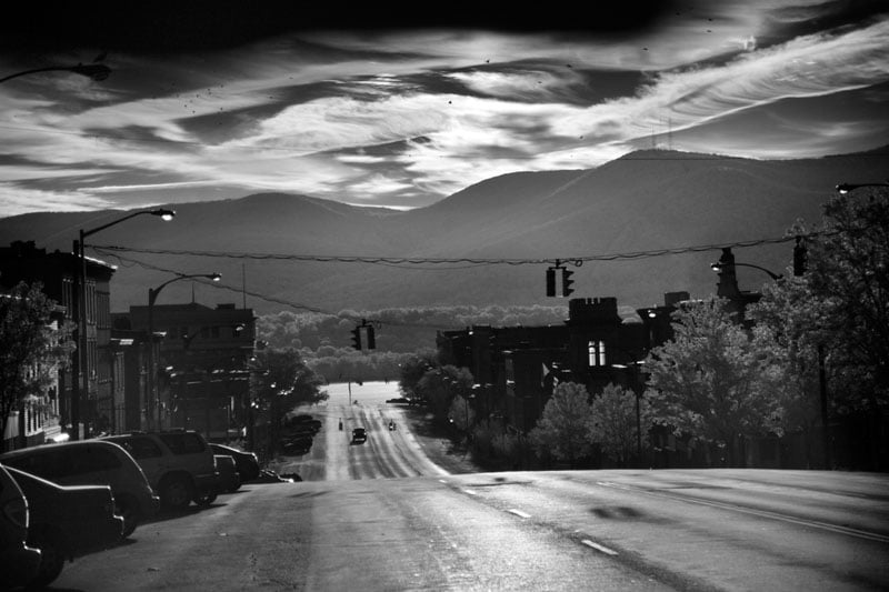 Early morning on Broadway, the widest street in New York State. David Burnett/Photographers for Hope