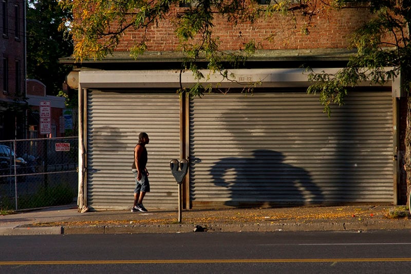 Store fronts on Broadway are waiting to be revitalized. Joe Oppedisano/Photographers for Hope