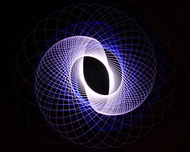 Light Painting Spirograph 03