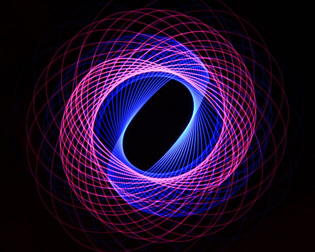 Light Painting Spirograph 04