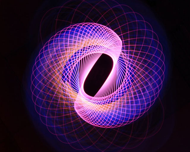 Light Painting Spirograph 05