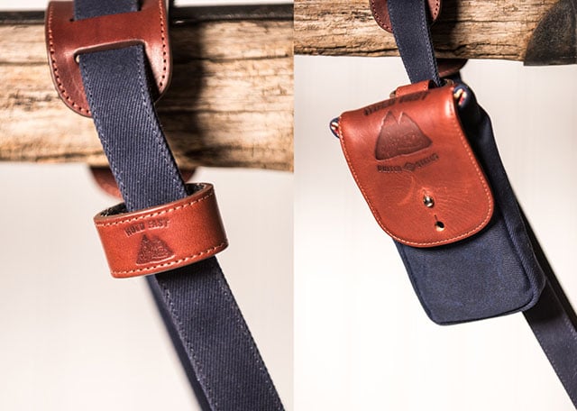 leather camera sling