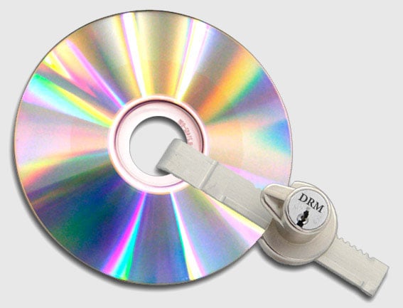 DRM is widely used by the music industry to control how content can be played.