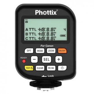 The Phottix Odin works together with the LP180R, providing not only remote power control, but also full TTL capability.