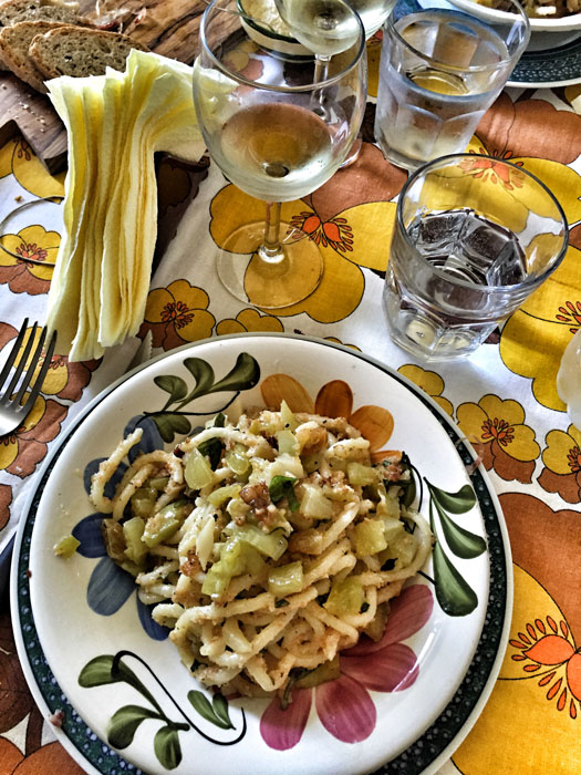 Go ahead, be that person who posts their food, but make sure it looks good! If you can’t shoot your dish in good light then just don’t. Use the table-cloth to add to the ambiance, feel free to arrange the salt shaker and utensils so it looks good. Never use the flash!