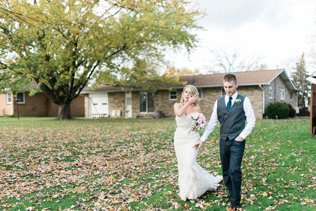 The bride burst into tears when she walked into the surprise wedding recreation photo shoot.