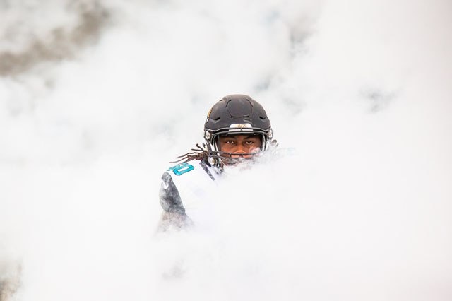 Roaming the Stadium With My Camera During an NFL Football Game