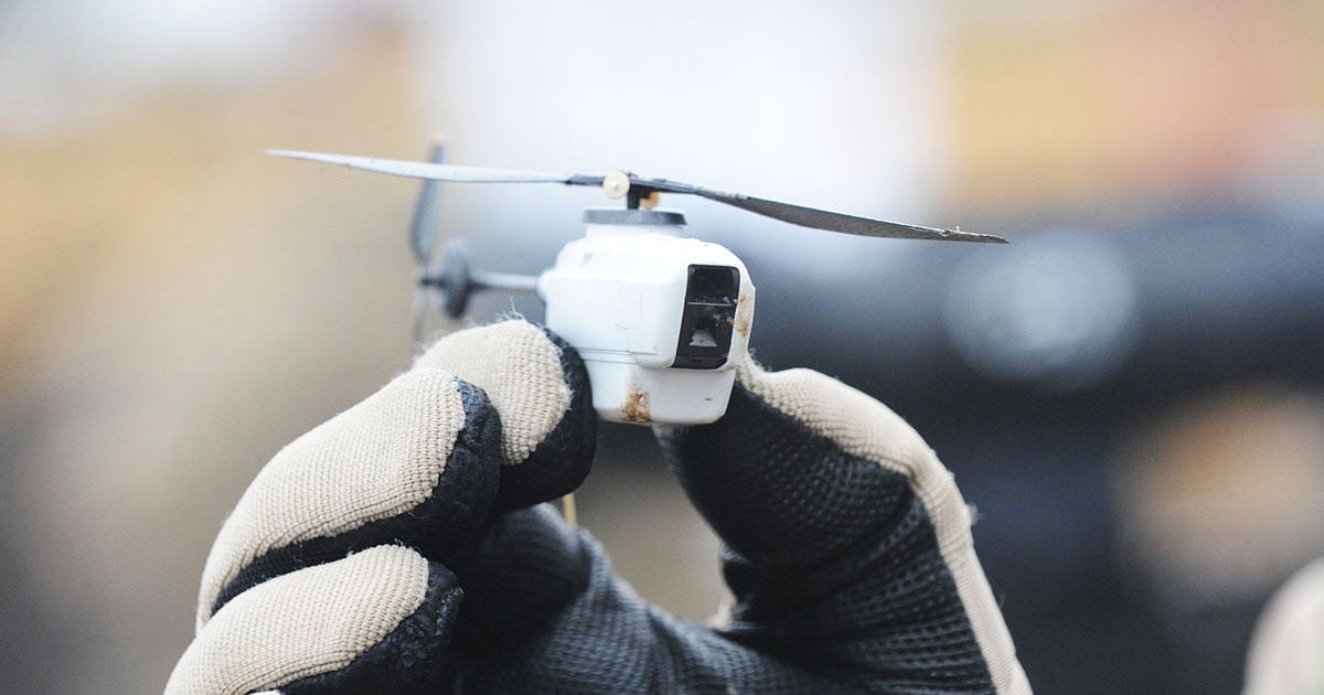 drone camera small size