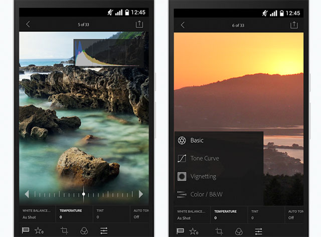 Lightroom Mobile for Android is Now 100% Free