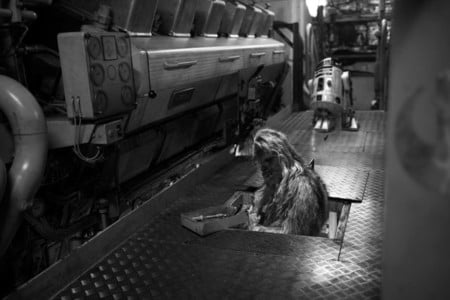 Photographer Combines Star Wars with Photos of an Offshore Drilling Rig ...