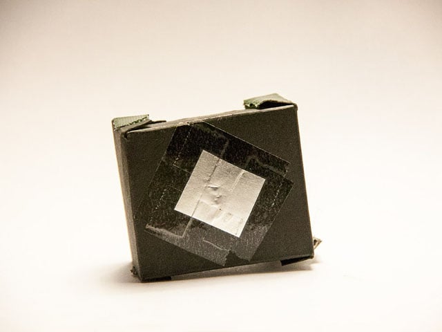 One of the individual pinhole cameras.