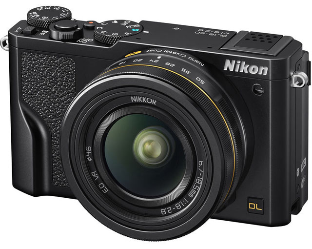 The front of the Nikon DL18-50