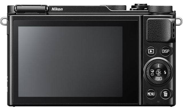 The back of the Nikon DL18-50