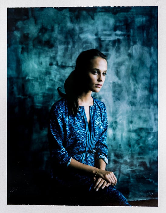 Alicia Vikander of The Man from U.N.C.L.E., photographed in the L.A. Times Hero Complex photo studio at Comic-Con 2015, in San Diego, July 11, 2015.  (Jay L. Clendenin / Los Angeles Times)
