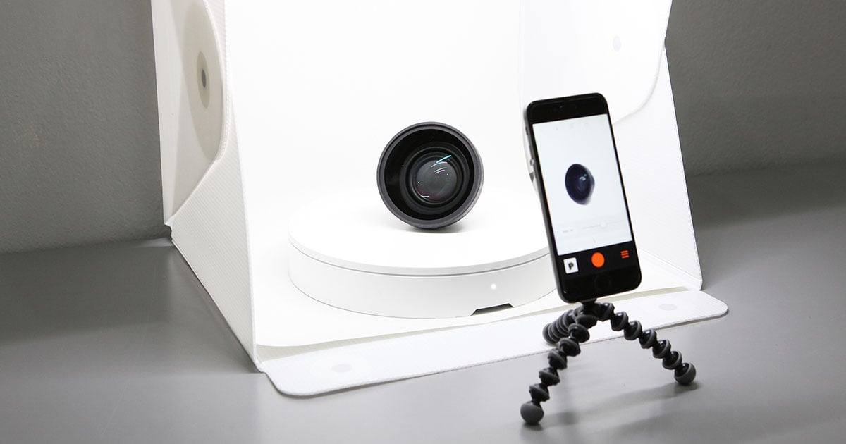 Foldio360: A Smart Turntable for Making 360º Photos