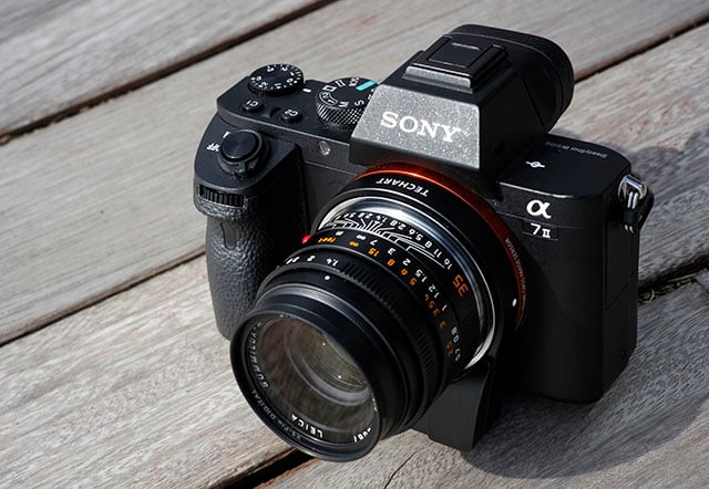 Using the Techart PRO AF to autofocus with a Leica 35mm lens on a Sony a7 II
