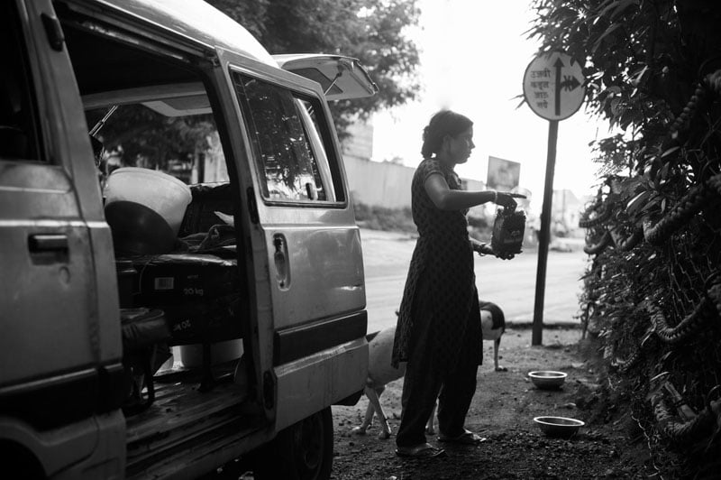 Suvarna takes out a container of pedigree to feeds the dogs. They buy around 5 KG of pedigree each day which costs Rs.2500. They shell out around Rs.50000-60000 each month just of the dogs food.