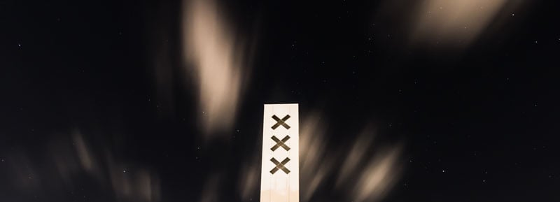 A'DAM tower - X X X symbolizing Amsterdam