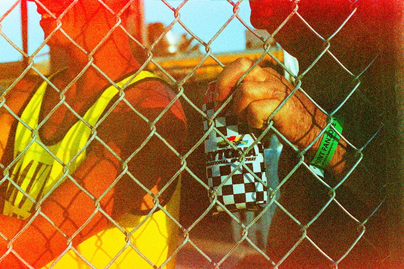 DAYTONA 500 SHOT ON EXPIRED FILM