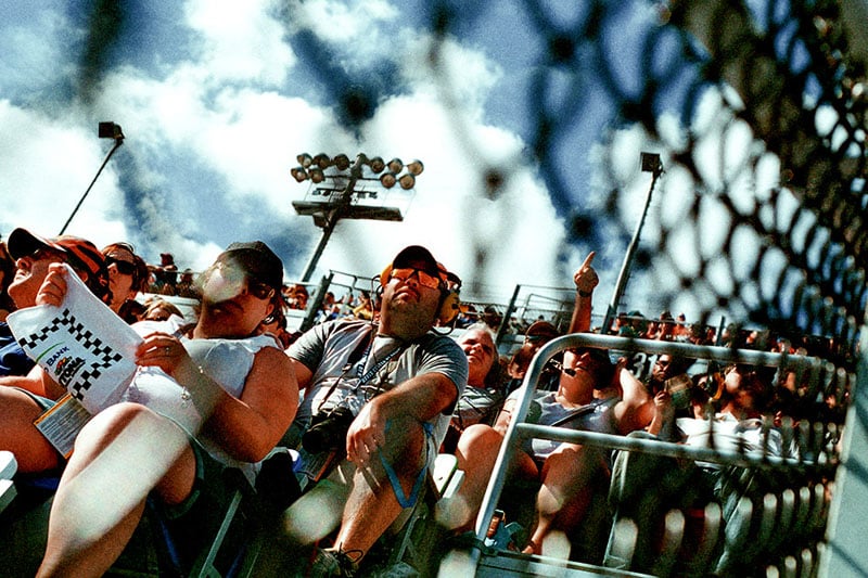 DAYTONA 500 SHOT ON EXPIRED FILM