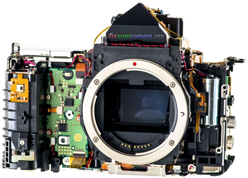 Canon-5D-mkiii-050-Disassembly-FixYourCamera-Org-Teardown&Review