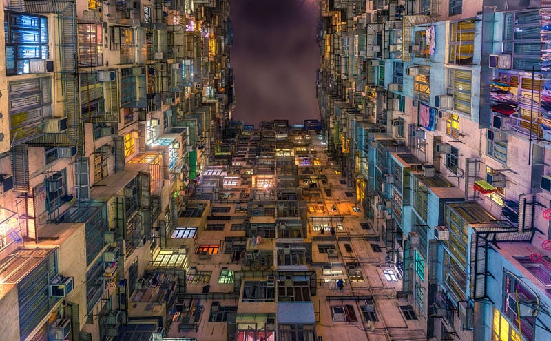 Fok Cheong building in Hong Kong.