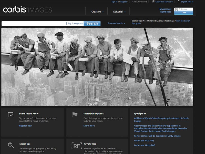 The citizen photo agency Demotix now redirects to Corbis Images.