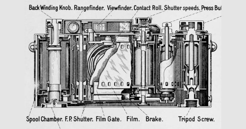 Incredibly Detailed Diagram Shows an Exploded View of Nikon’s Iconic F3 ...