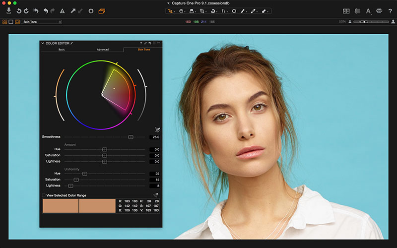 Capture One 9.1: Uniformity Sliders, Rotatable Live View, and More ...