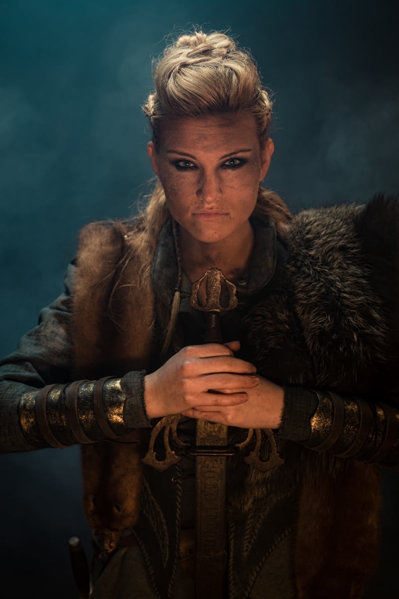 Furs and Fake Blood: How I Planned and Shot an Epic Viking Shoot | The ...