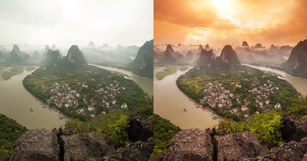 Before & After How One Popular Photographer Edits His Photos
