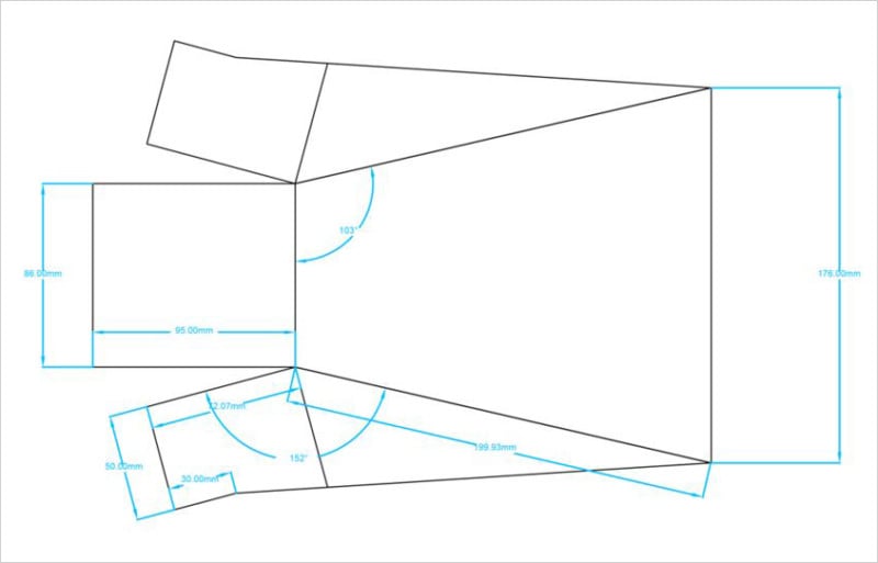 diy flash diffuser template