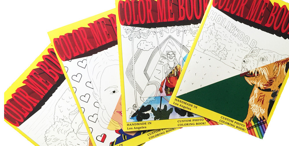 'Color Me Book' Turns Your Instagram Photos Into a Personal Coloring