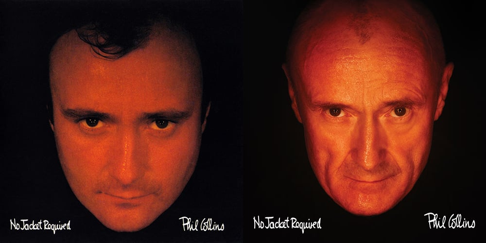 Phil Collins Reshot All His Original Album Covers for the 2016 Reissues PetaPixel