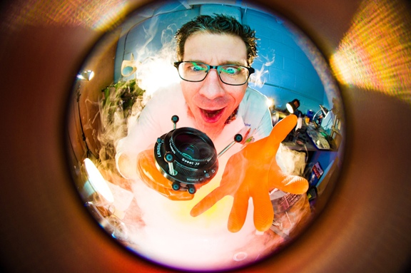 Photo of Lensbaby founder Craig Strong by Kevin Kubota