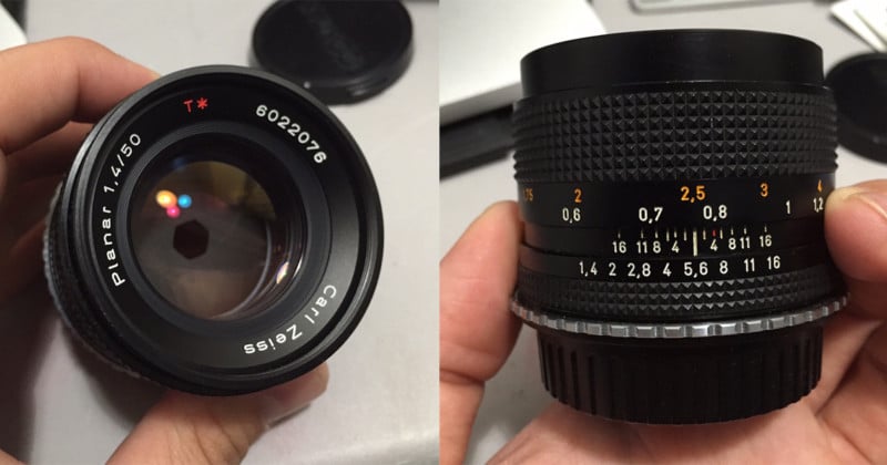 I Found a Mint Condition Zeiss Planar 50mm f/1.4 Lens for $10 