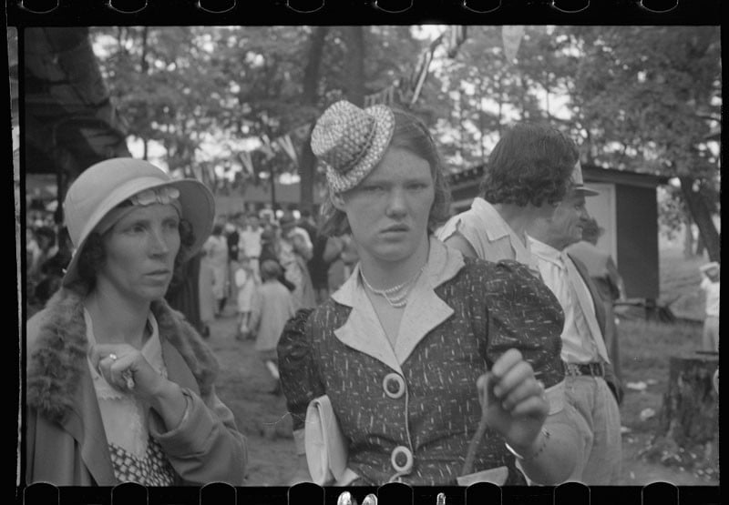 Independence Day, Terra Alta, West Virginia. July 1935.