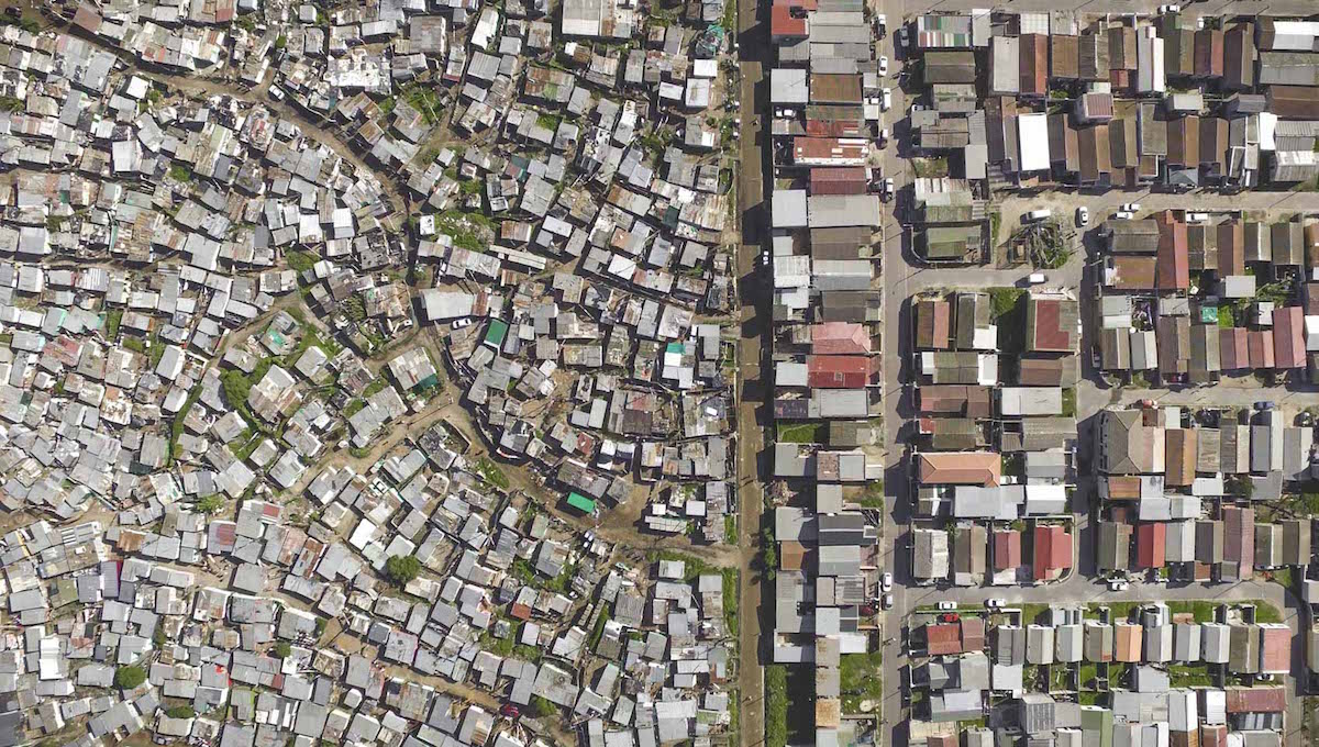 Drone Photos Capture the Stark Divide Between Rich and Poor in South ...