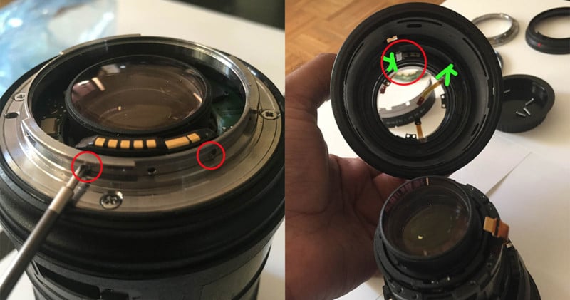 Original Lens Strip Sensor Bar Part Unit For Canon 17-40mm Lens Repair Replacing 