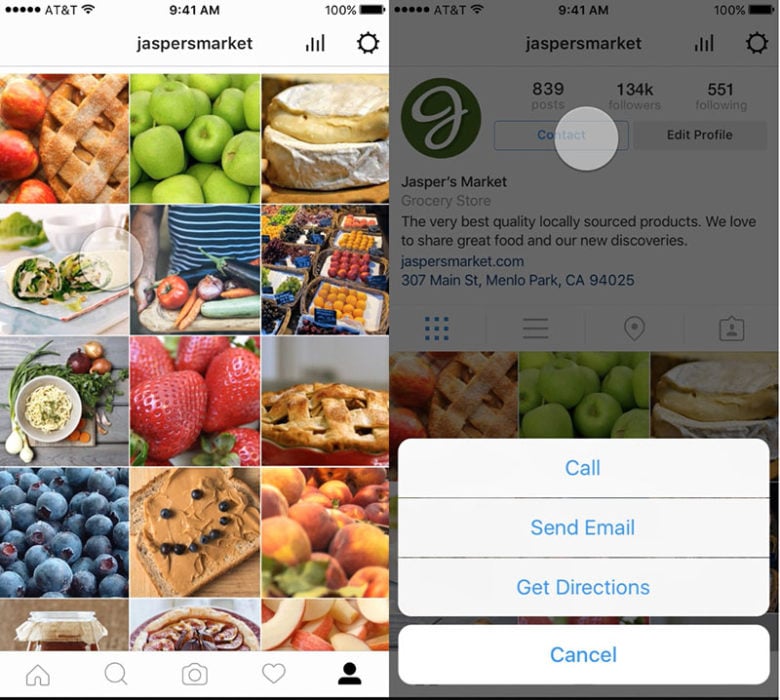 Instagram Unveils Business Profiles, Analytics, and ... - 780 x 700 jpeg 138kB