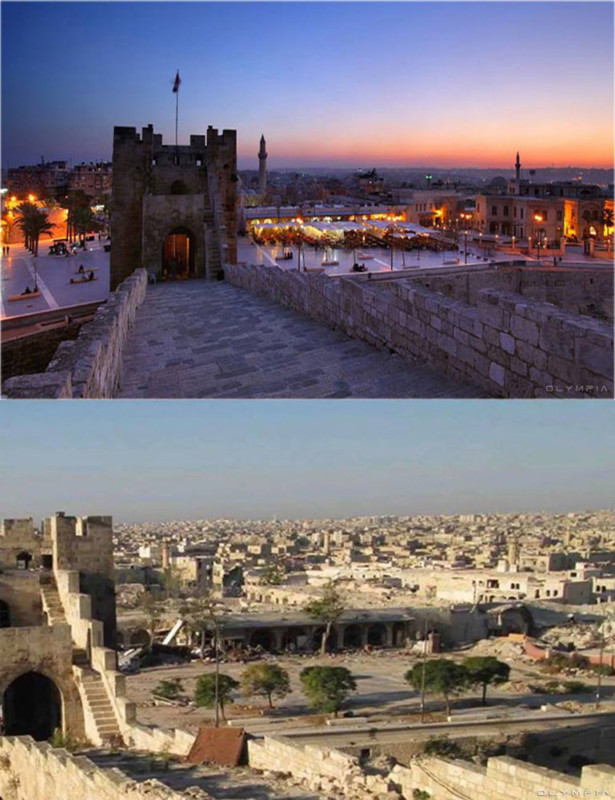 26 Before-and-After Pics Reveal What War Has Done to Syria | PetaPixel