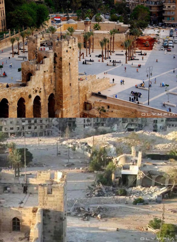 26 Before-and-After Pics Reveal What War Has Done to Syria | PetaPixel