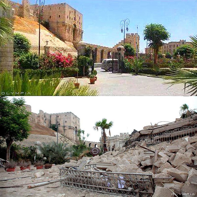 26 Before And After Pics Reveal What War Has Done To Syria