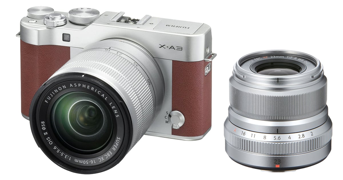  Fuji  Announces New Entry Level X A3 Camera and Rugged 23mm 