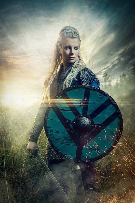 Shieldmaidens ◈ Vikings on Instagram: “➻ Gorgeous Shieldmaiden @lalla_14  ❤️⚔️ . Credits: 📸Photo: @federicomai…