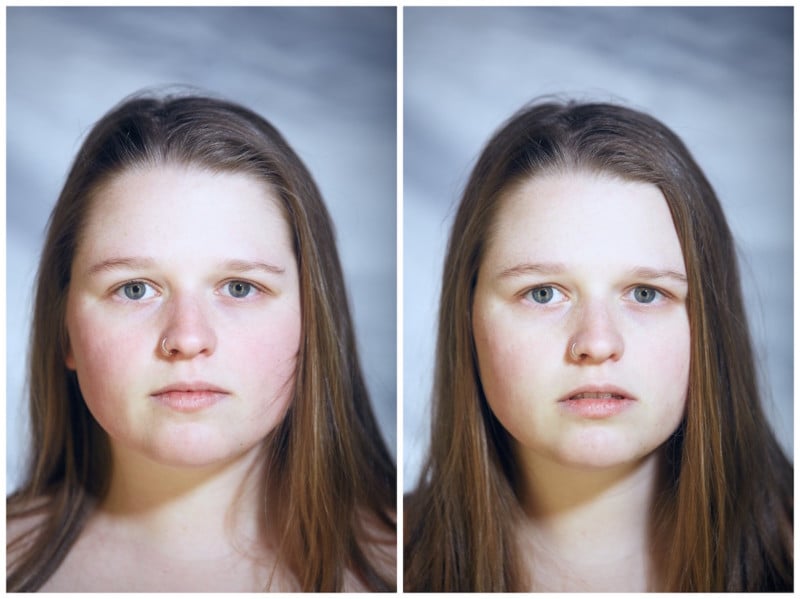 Close Up Portraits Of People With And Without Clothes On Can You