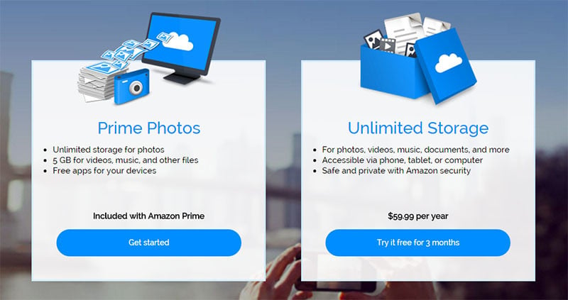 prime photo storage