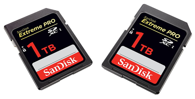 SanDisk Unveils the World's First 1TB SDXC Card