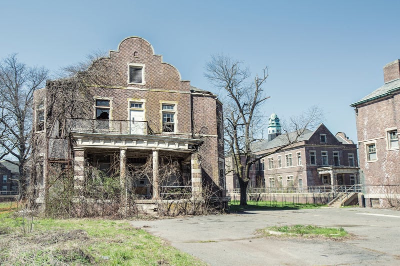 The infamous Pennhurst State School & Hospital for the 'Feeble Minded' – closed after a century of abuses, inhumane conditions and patient neglect.